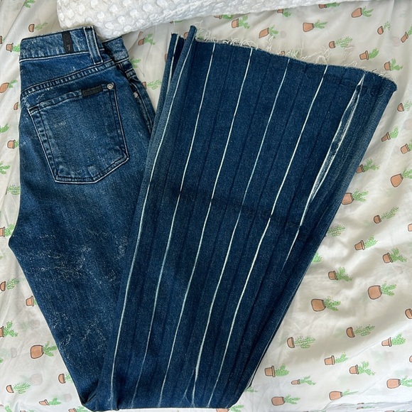 7 FOR ALL MANKIND DENIM JEANS PANTS SIZE 26 NWOT - Picture 10 of 10